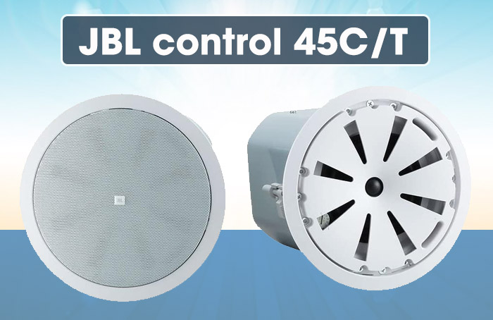 Loa âm trần JBL control 45C/T thiết kế nhỏ gọn, dễ dàng thi công lắp đặt, chất lượng âm thanh tốt.