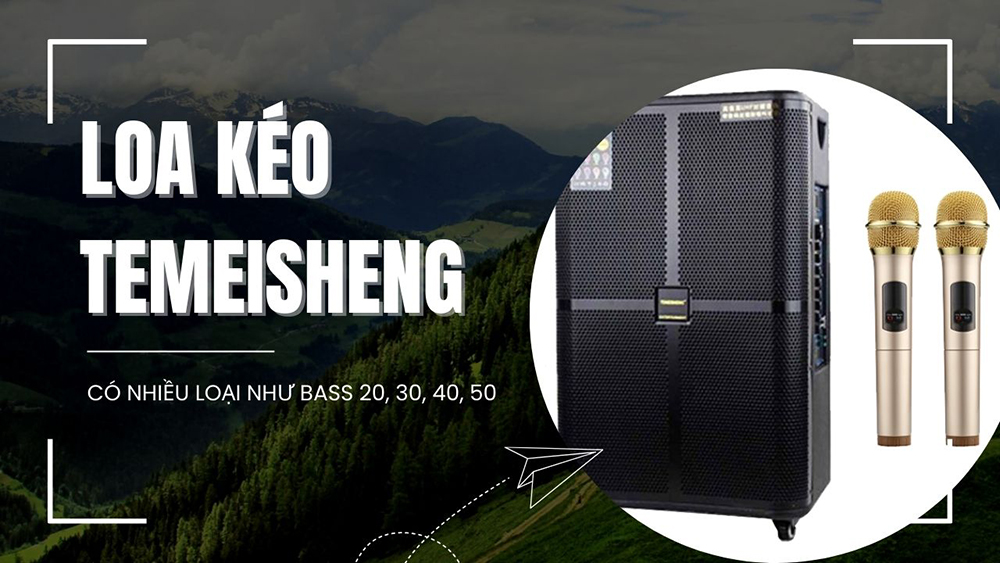 Loa kẹo kéo Temeisheng có nhiều loại như bass 20, 30, 40, 50 Loa kẹo kéo Temeisheng có nhiều loại như bass 20, 30, 40, 50