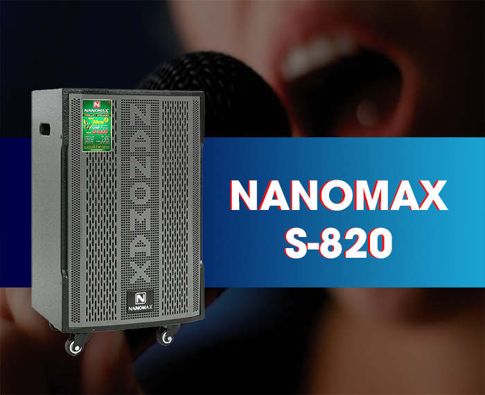 Loa kéo thanh lý Nanomax S-820