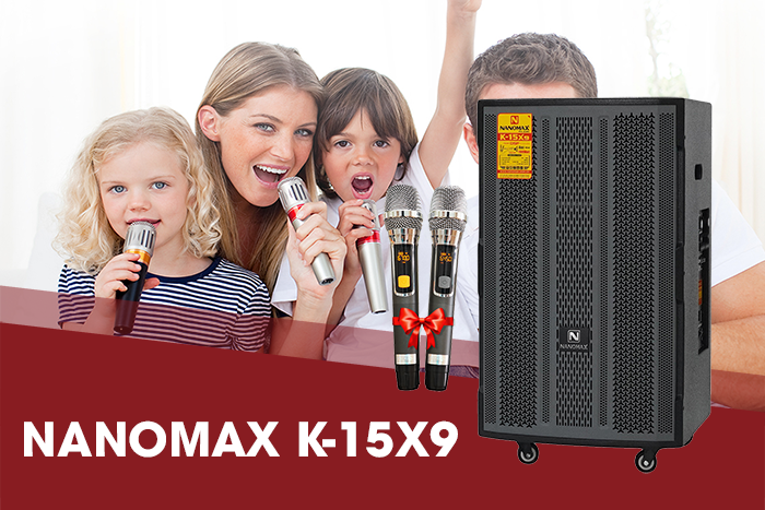 Thanh lý loa kéo cũ Nanomax K-15X9