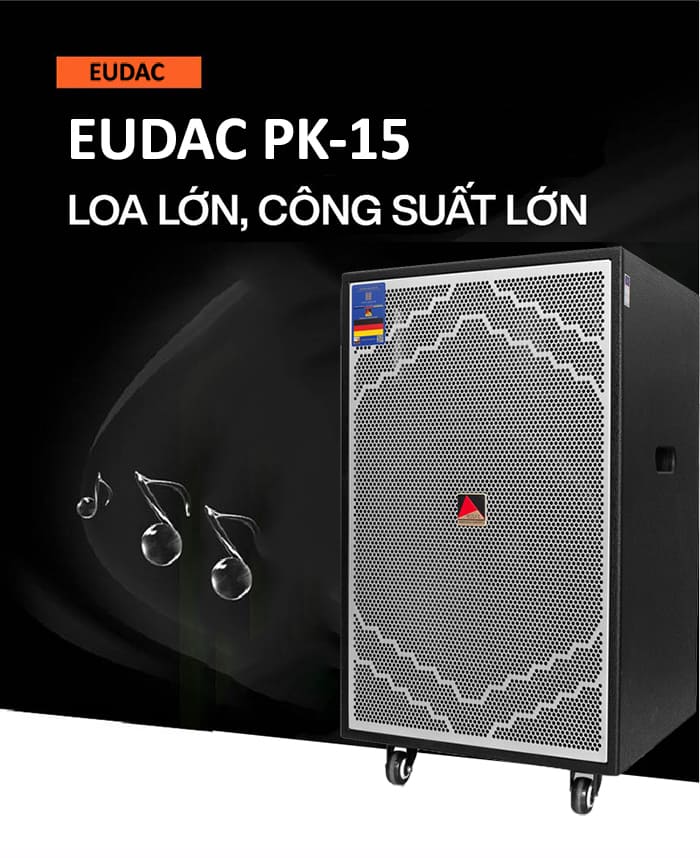 Thanh lý loa kéo cũ giá rẻ EUDAC PK-15