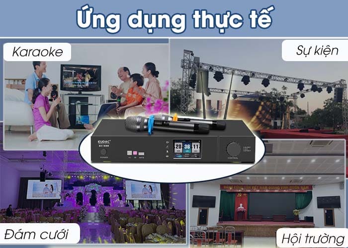 Amply EUDAC BK-700 đáp ứng nhu cầu sử dụng
