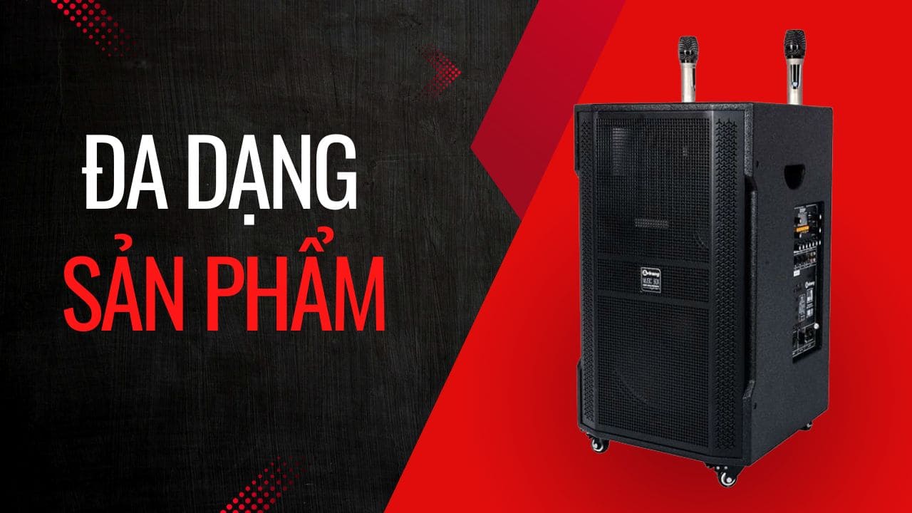 Đa dạng dòng sản phẩm cho người dùng lựa chọn