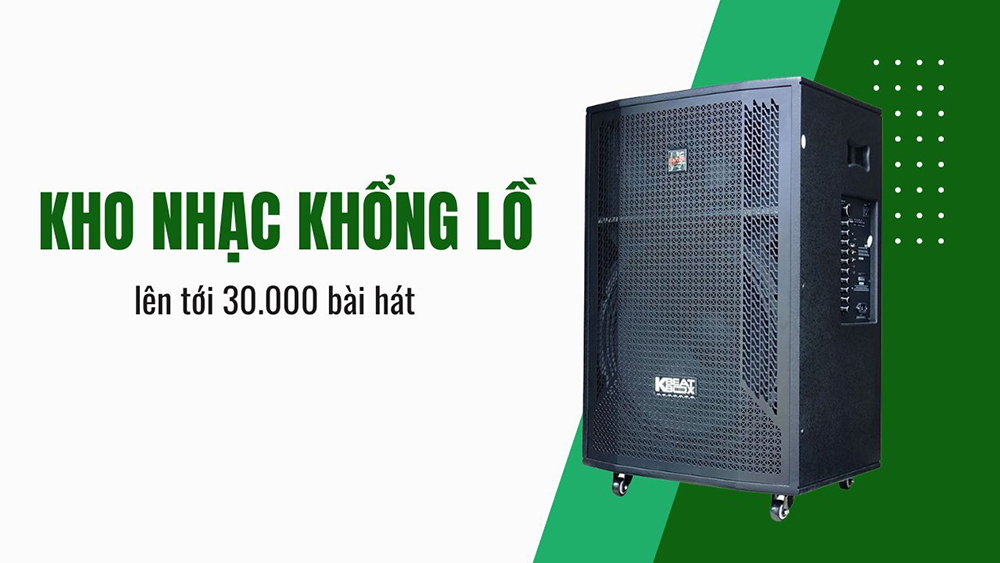 Kho nhạc khổng lồ lên tới 30.000 bài hát