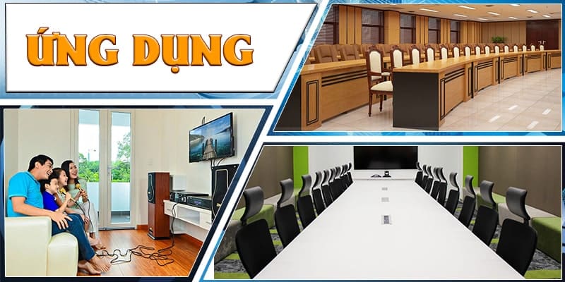 Loa EUDAC GK-15 ứng dụng đa dạng