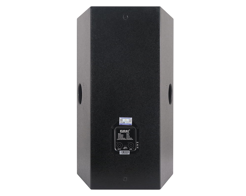 Mặt sau của loa EUDAC GK15 