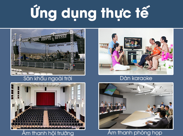 Loa Eudac WH-12 Pro đáp ứng nhu cầu sử dụng
