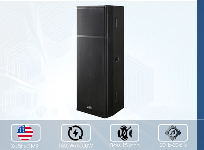 Loa Fony PD-125VL cho âm thanh sống động, chân thực Loa Fony PD-125VL cho âm thanh sống động, chân thực