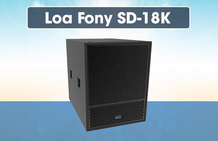 Loa Fony SD-18K thiết kế hiện đại, sang trọng Loa Fony SD-18K thiết kế hiện đại, sang trọng