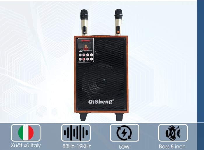 Loa QiSheng LX-308 cho âm thanh sống động Loa QiSheng LX-308 cho âm thanh sống động