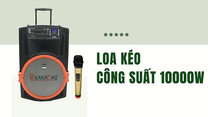 Loa kéo công suất 10000W là gì?