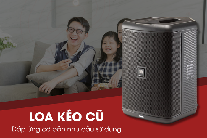 Loa kéo cũ vẫn đáp ứng cơ bản nhu cầu sử dụng