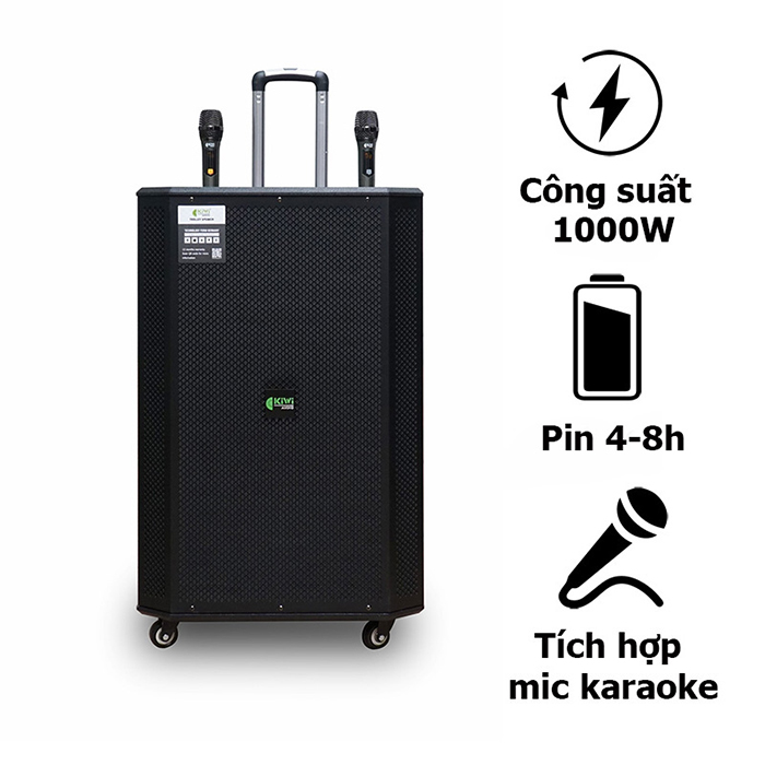 Loa kẹo kéo 1000W Kiwi K6018