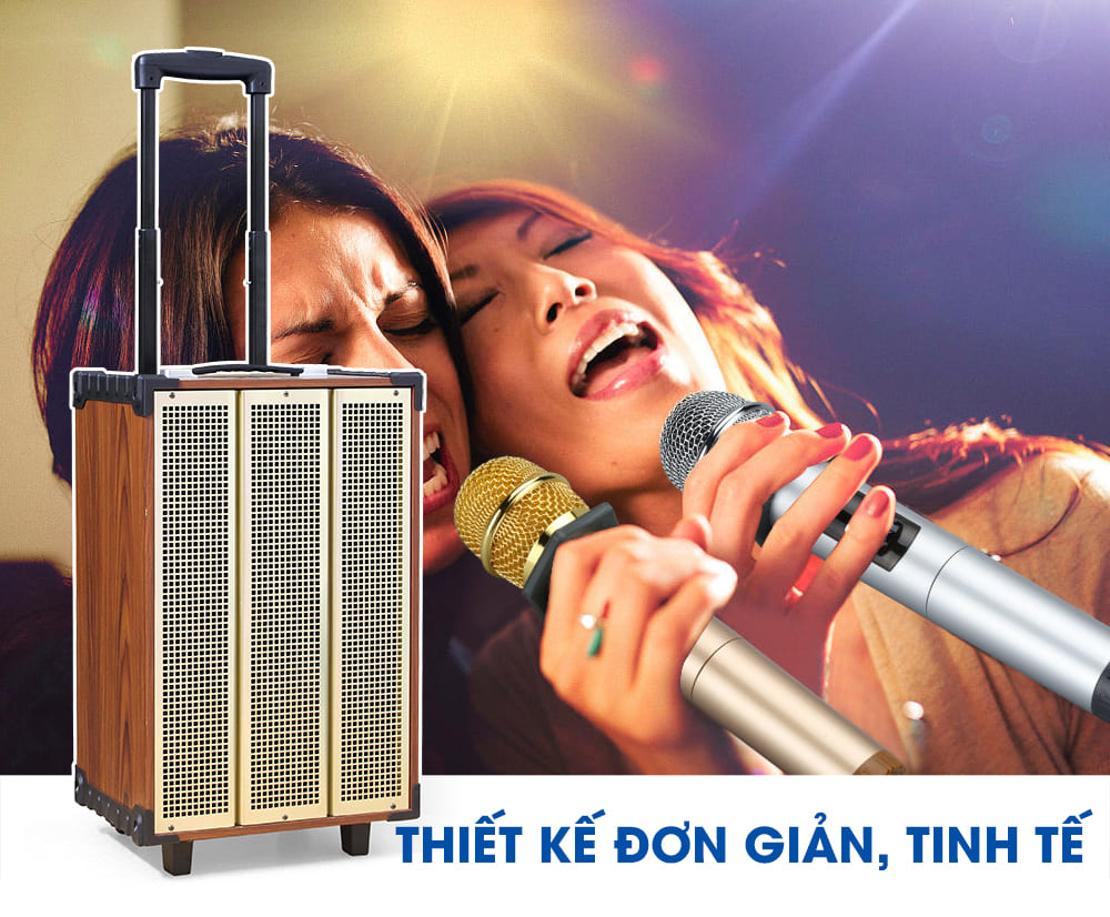 Thiết kế loa kẹo kéo Arirang đơn giản, tinh tế