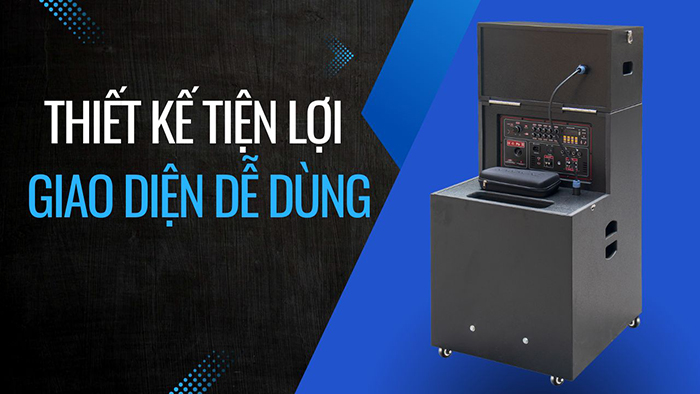 Thiết kế tiện lợi, giao diện dễ dùng