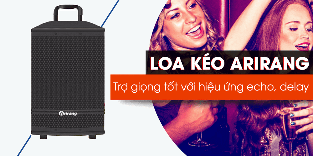 Trợ giọng cực tốt với hiệu ứng âm thanh echo, delay