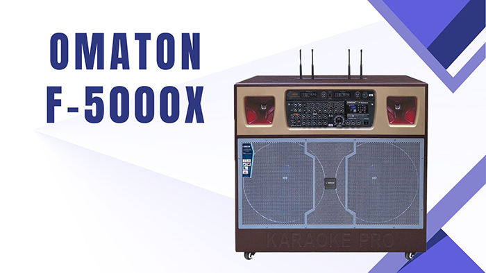 Giá loa Omaton F-5000X: 27.000.000 đồng