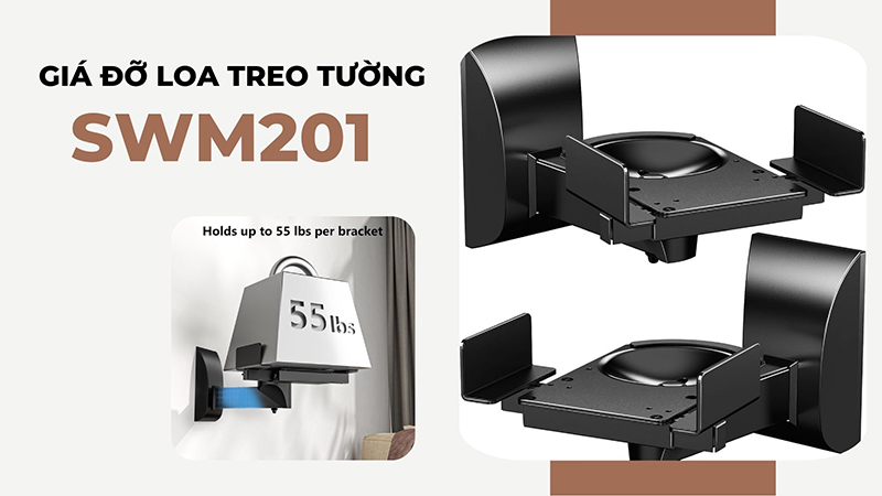 Giá treo loa gắn tường SWM201