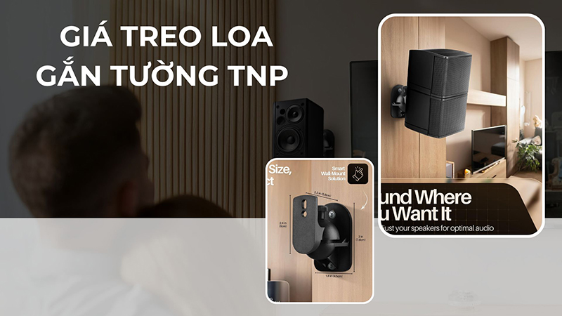 Giá treo loa trên tường TNP 