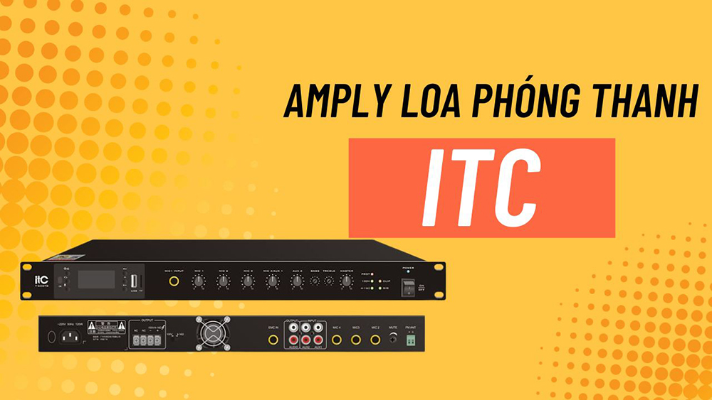 Amply loa nén ITC Amply loa nén ITC