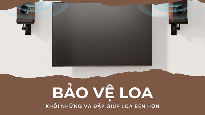 Bảo vệ loa khỏi những va đập mạnh giúp chúng bền bỉ hơn