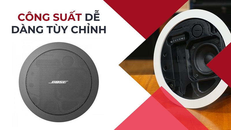 Công suất có thể tùy chỉnh theo nhu cầu sử dụng thực tế