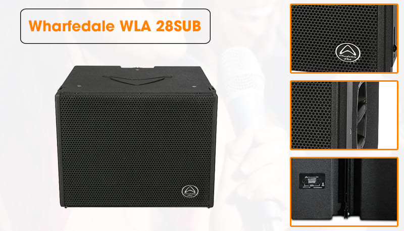 Thiết kế loa array Wharfedale WLA28SUB sở hữu vẻ ngoài chắc chắn, dễ lắp đặt vận chuyển Thiết kế loa array Wharfedale WLA28SUB sở hữu vẻ ngoài chắc chắn, dễ lắp đặt vận chuyển