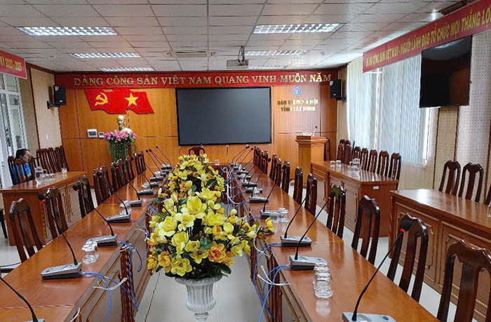 Dự án âm thanh hội nghị Bảo hiểm Xã hội Tây Ninh Dự án âm thanh hội nghị Bảo hiểm Xã hội Tây Ninh