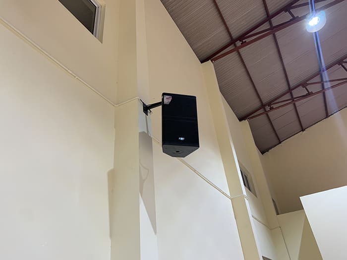 Hình ảnh thực tế Lạc Việt Audio lắp đặt cho Nhà Đa Năng