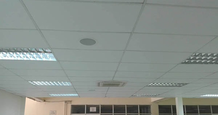 Dự án lắp đặt loa âm trần cho Công Ty NiTuRi tại Mê Linh, Hà Nội
