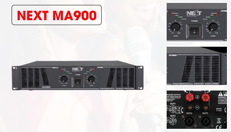 NEXT MA900 có thiết kế chắc chắn, nhỏ gọn