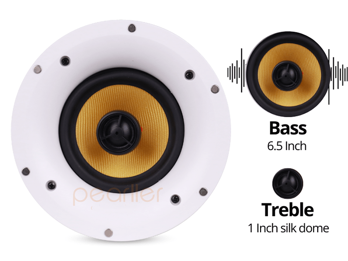 Pearller HSR177-6C mang tới chất âm chi tiết, rõ ràng