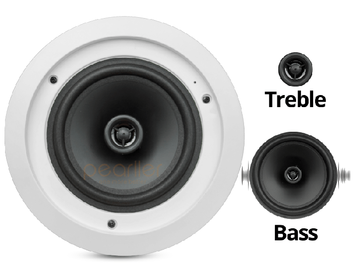 Pearller HSR182-6C sở hữu chất âm trung thực, công suất 40W