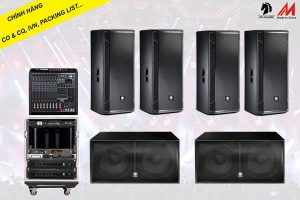 Cấu hình âm thanh hội trường 150 triệu