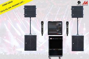 Cấu hình âm thanh hội trường 200 triệu