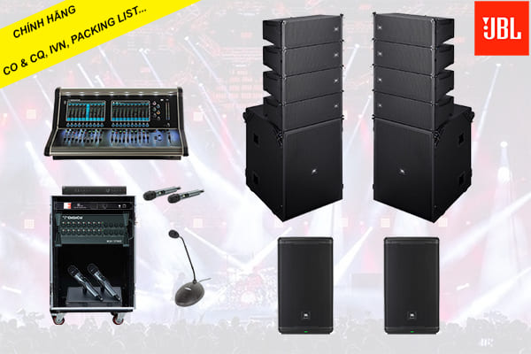 Cấu hình âm thanh hội trường JBL