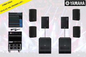 Cấu hình dàn âm thanh hội trường Yamaha chất lượng