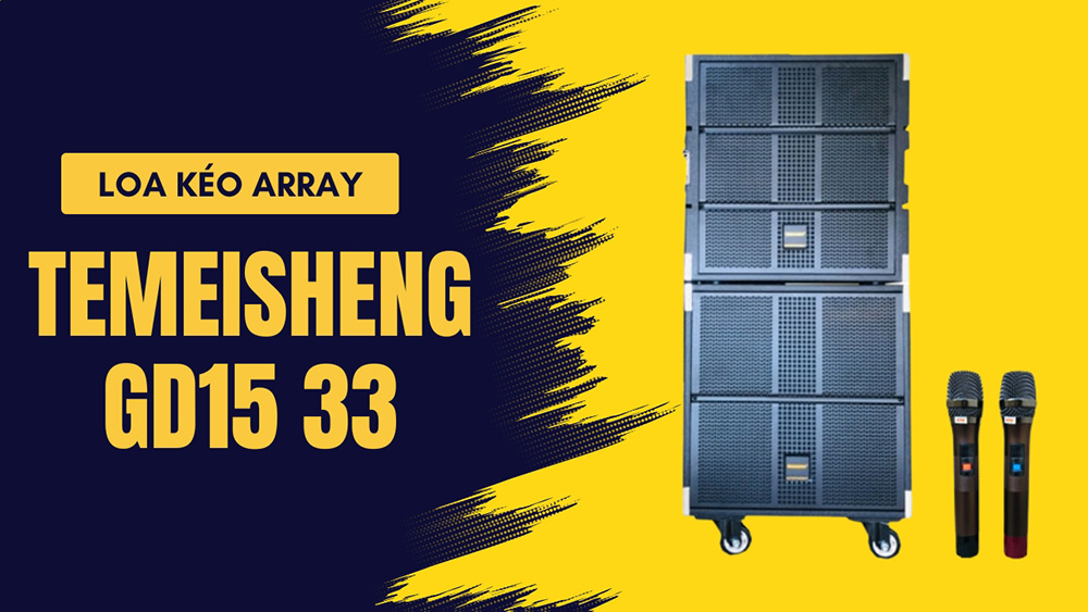 Loa kéo array Temeisheng GD15-33 Loa kéo array Temeisheng GD15-33