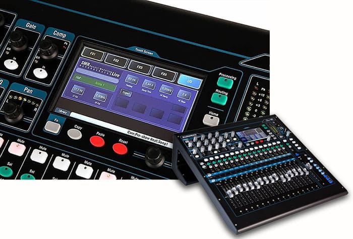 Bàn mixer Allen&Heath QU-16C sử dụng phần mềm cao cấp