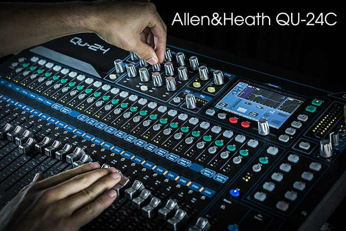 Bàn mixer Allen&Heath QU-24C tích hợp công nghệ hiện đại Bàn mixer Allen&Heath QU-24C tích hợp công nghệ hiện đại