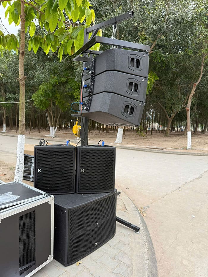Hệ thống loa array cao cấp