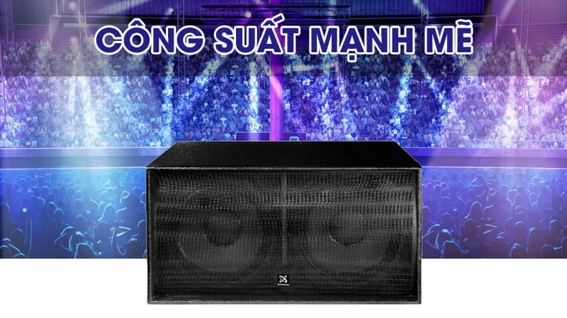 Chất âm mạnh mẽ, bass cực sâu và chắc Chất âm mạnh mẽ, bass cực sâu và chắc