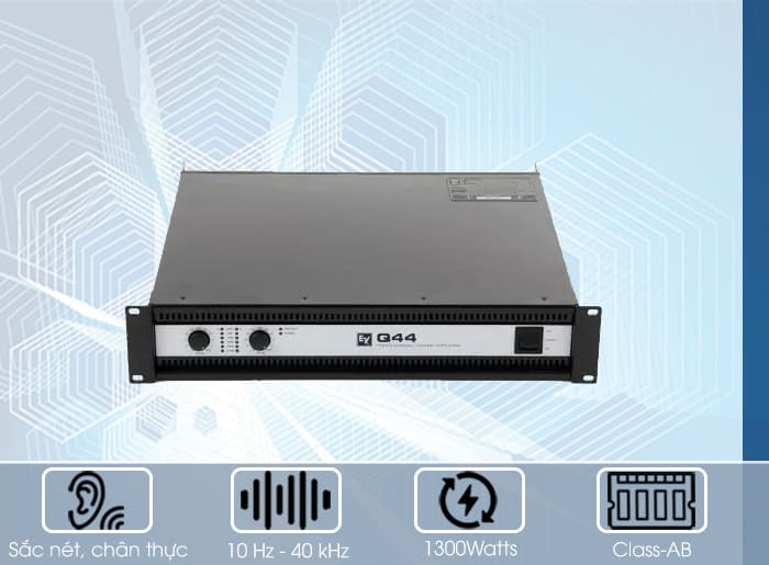 Cục đẩy công suất Electro-Voice Q44-II 230V công suất mạnh mẽ