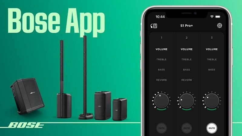 Điều khiển Bose L1 Pro 32 linh hoạt qua ứng dụng L1 Mix