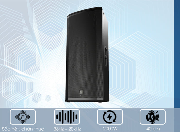 Loa Electro-Voice ETX-35P-EU_SAB cho âm thanh tái tạo hoàn hảo Loa Electro-Voice ETX-35P-EU_SAB cho âm thanh tái tạo hoàn hảo