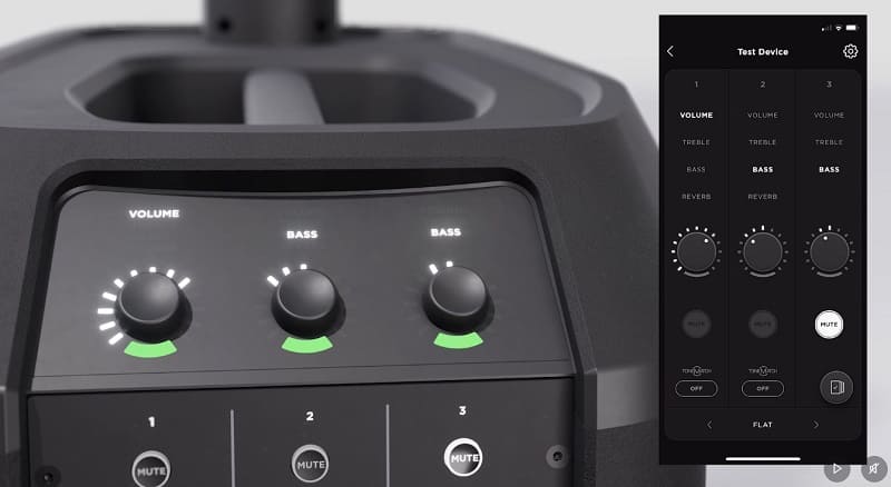Mixer 3 kênh đi kèm tùy chỉnh âm thanh
