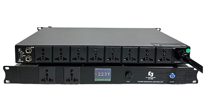 Quản lý nguồn S.L AT-208 thiết kế đẹp mắt, bền bỉ, dễ sử dụng