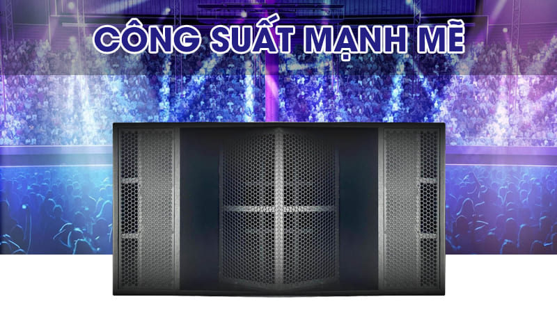 Công suất mạnh mẽ và hiệu suất cao Công suất mạnh mẽ và hiệu suất cao