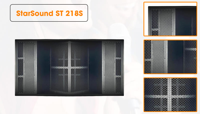 Thiết kế Star Sound ST-218S chắc chắn và tinh tế Thiết kế Star Sound ST-218S chắc chắn và tinh tế