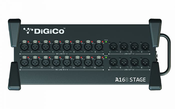 Bộ mở rộng DiGiCo A168 STAGE đa dạng kết nối